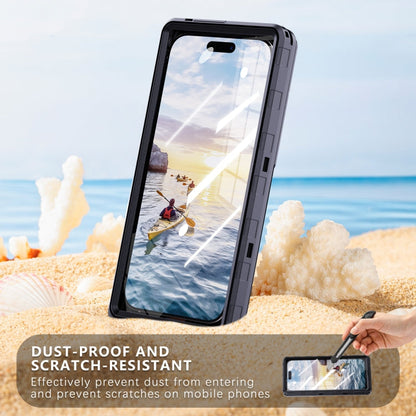RedPepper Air Box Max 6.9 IP68 Waterproof Phone Case for 6.9 inch Phone(Black)