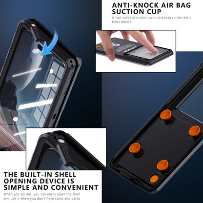 RedPepper Air Box Max 6.9 IP68 Waterproof Phone Case for 6.9 inch Phone(Black)