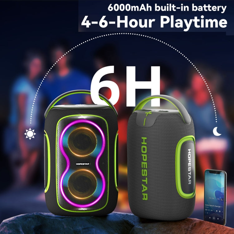 HOPESTAR H59 50W Outdoor Portable IPX5 Waterproof Bluetooth Speaker(Black)
