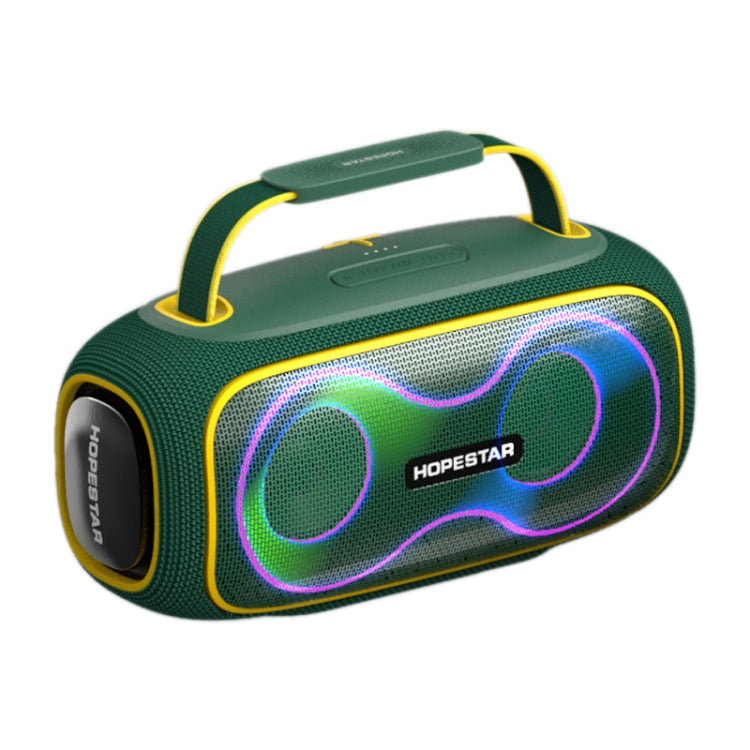 HOPESTAR Party Box 150 40W Outdoor Portable IPX5 Waterproof Bluetooth Speaker(Dark Green)