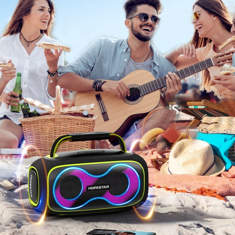 HOPESTAR Party Box 150 40W Outdoor Portable IPX5 Waterproof Bluetooth Speaker(Grey)
