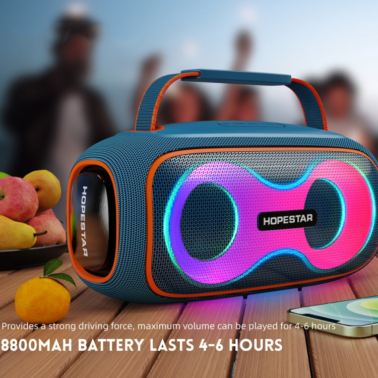 HOPESTAR Party Box 150 40W Outdoor Portable IPX5 Waterproof Bluetooth Speaker(Grey)