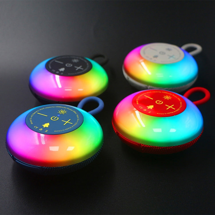 T&G TG-422 TWS Outdoor IPX6 Portable Wireless Bluetooth Speaker with RGB Light(Blue)