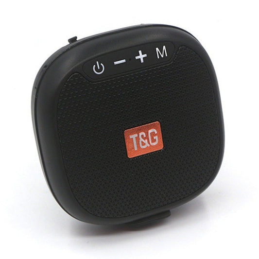 Haut-parleur Bluetooth sans fil portable T&G TG-444 TWS pour cyclisme en extérieur IPX6 (Noir)