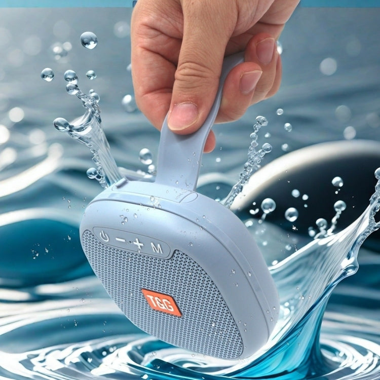 T&G TG-444 TWS Outdoor Cycling Portable IPX6 Wireless Bluetooth Speaker(Black)