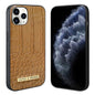 For iPhone 11 Pro Max VIETAO Alligator Texture PU Phone Case(Brown)