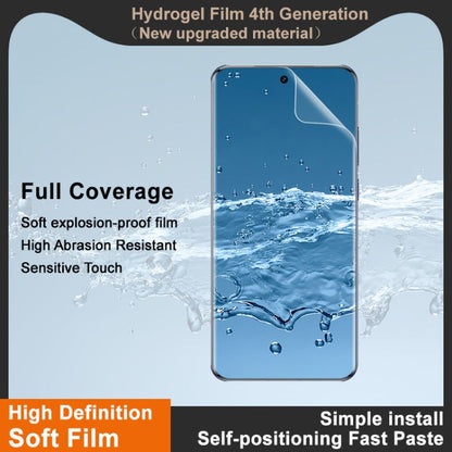 For vivo X200 imak 4th Generation Full Coverage Screen Hydrogel Film Protector