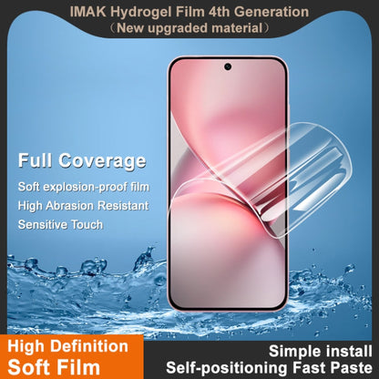 For vivo X200 Pro mini imak 4th Generation Full Coverage Screen Hydrogel Film Protector