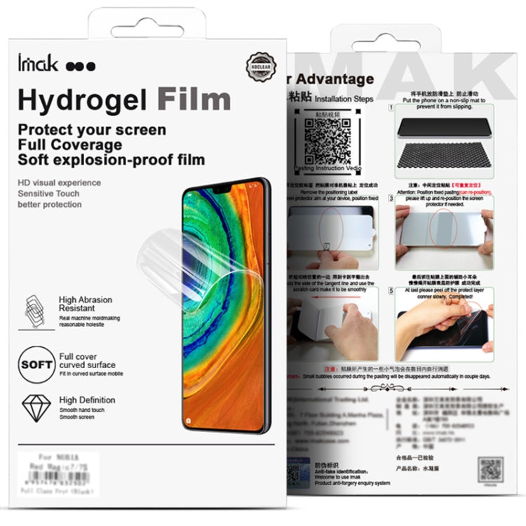 For vivo X200 imak 4th Generation Full Coverage Screen Hydrogel Film Protector
