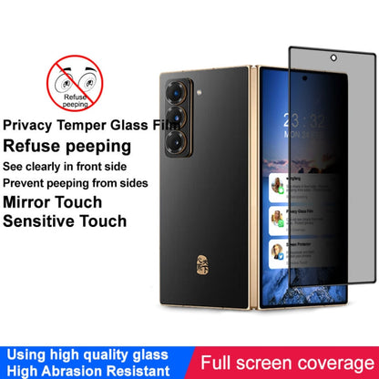 Pour Samsung Galaxy Z Fold Film de protection en verre trempé imak HD Plein écran confidentialité