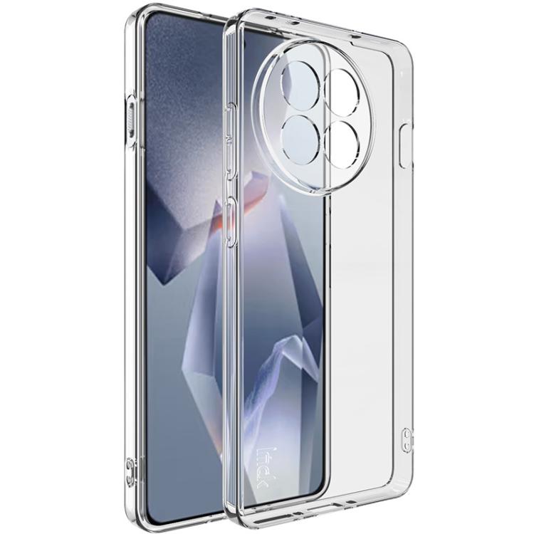 For OnePlus Ace 5 / Ace 5 Pro imak UX-5 Series Super Slim Transparent Shockproof TPU Protective Case(Transparent)