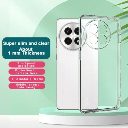 For OnePlus Ace 5 / Ace 5 Pro imak UX-5 Series Super Slim Transparent Shockproof TPU Protective Case(Transparent)