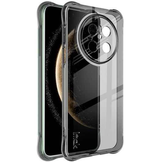 For Huawei Mate 70 imak Shockproof Airbag TPU Phone Case(Transparent Black)