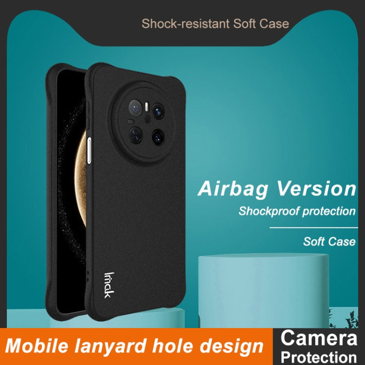 For Huawei Mate 70 imak Shockproof Airbag TPU Phone Case(Matte Black)