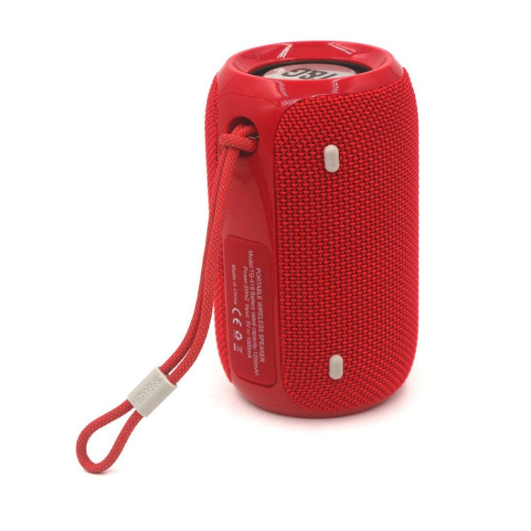 T&G TG419 Outdoor Portable Waterproof Handheld TWS Wireless Bluetooth Speaker(Red)
