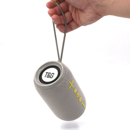 T&G TG419 Enceinte Bluetooth sans fil TWS portable étanche pour l'extérieur (gris foncé)