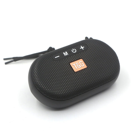 Haut-parleur Bluetooth sans fil portable T&G TG441 TWS Mini avec carte enfichable (noir)