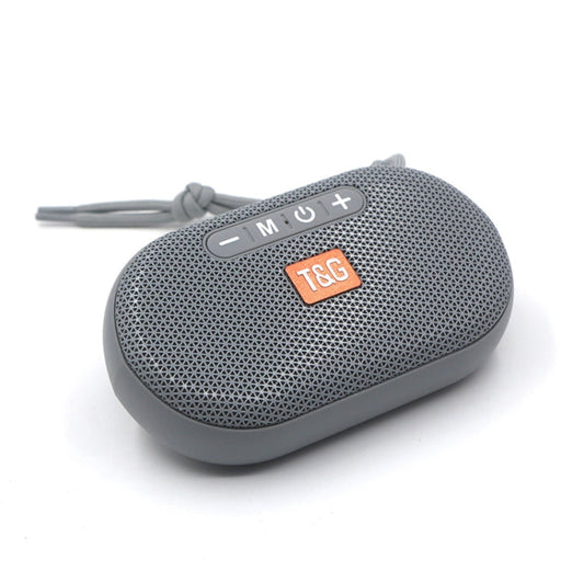 Haut-parleur Bluetooth sans fil portable T&G TG441 TWS avec carte mini plug-in (gris)