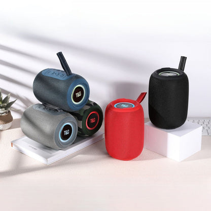 T&G TG678 15W Portable Subwoofer Wireless Bluetooth Speaker(Camouflage)