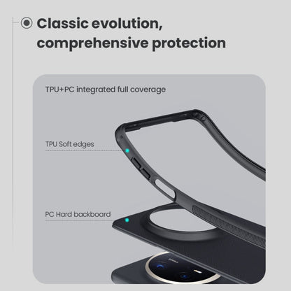 For Huawei Mate 70 Pro / 70 Pro+ NILLKIN Frosted Shield Pro PC + TPU Phone Case(Black)