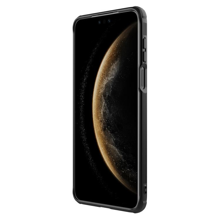 Pour Huawei Mate 70 Pro / 70 Pro+ NILLKIN CamShield Prop MagSafe Coque de téléphone en PC translucide magnétique (Noir)