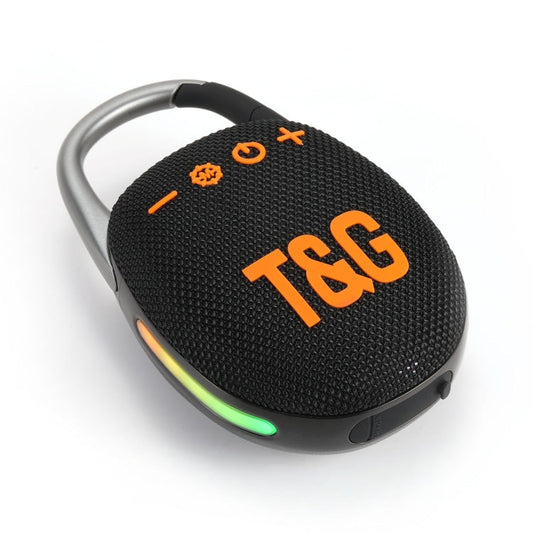 T&G TG447 Mini Portable Outdoor Sports Bluetooth Speaker(Black)