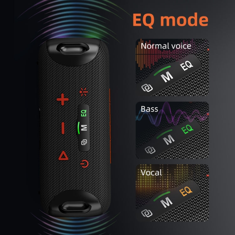 Zealot S85M 50W Outdoor Portable Bluetooth Speaker with Dual Microphones(Black)