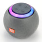 T&G TG683 Mini Portable Outdoor Wireless Bluetooth Speaker with LED Atmosphere Light(Grey)