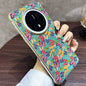 For Huawei Mate 70 Pro / 70 Pro+ Denior A18 Paint MagSafe Phone Case(Blue Butterflies)