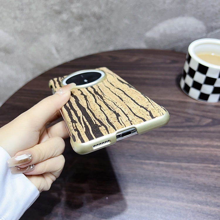 For Huawei Mate 60 Pro Denior A18 Paint MagSafe Phone Case(Black Grain)