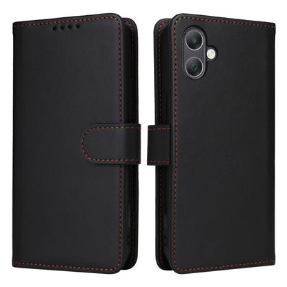 For Galaxy A06 4G BETOPNICE BN-005 2 in 1 Detachable Imitate Genuine Leather Phone Case(Black)
