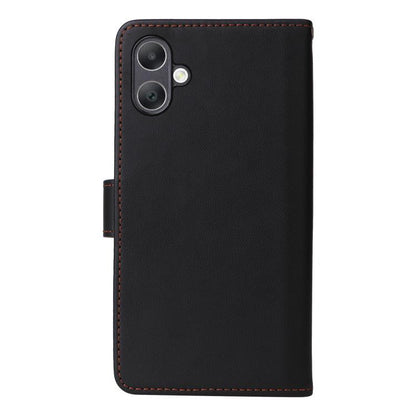 For Galaxy A06 4G BETOPNICE BN-005 2 in 1 Detachable Imitate Genuine Leather Phone Case(Black)