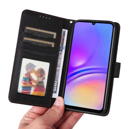 For Galaxy A06 4G BETOPNICE BN-005 2 in 1 Detachable Imitate Genuine Leather Phone Case(Black)