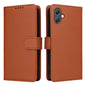For Galaxy A06 4G BETOPNICE BN-005 2 in 1 Detachable Imitate Genuine Leather Phone Case(Brown)