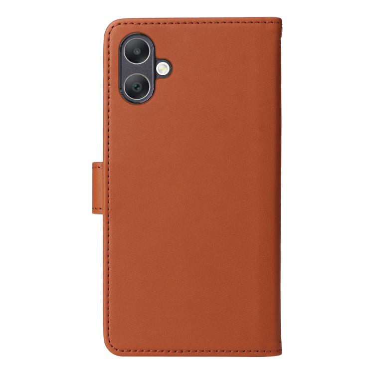 For Galaxy A06 4G BETOPNICE BN-005 2 in 1 Detachable Imitate Genuine Leather Phone Case(Brown)