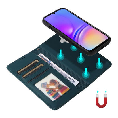 For Samsung Galaxy A06 4G BETOPNICE BN-005 2 in 1 Detachable Imitate Genuine Leather Phone Case(Blue)