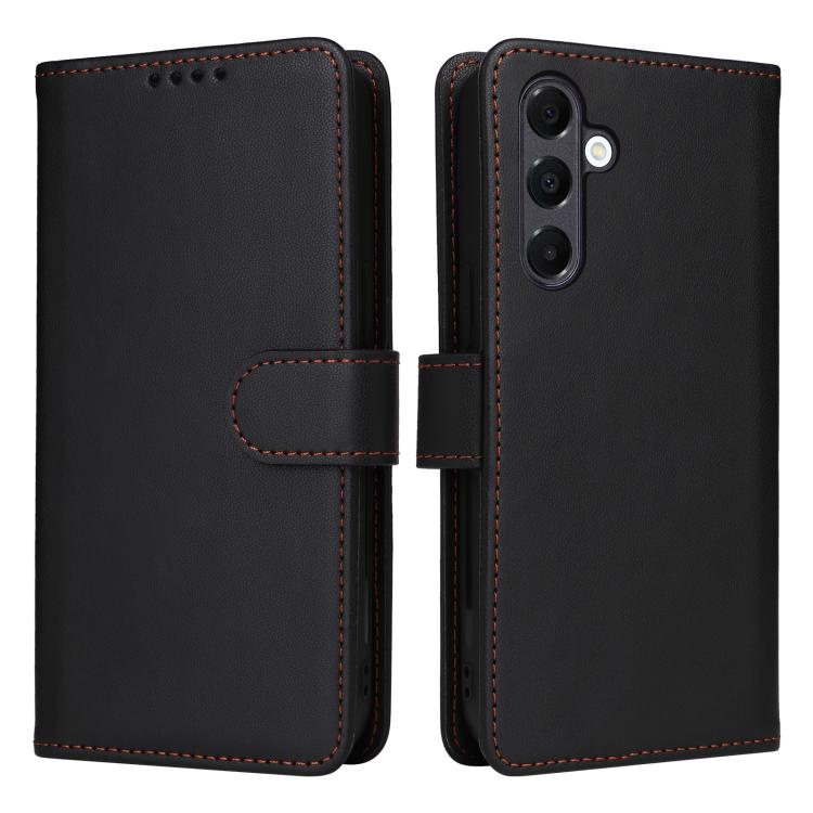 For Galaxy A16 5G BETOPNICE BN-005 2 in 1 Detachable Imitate Genuine Leather Phone Case(Black)