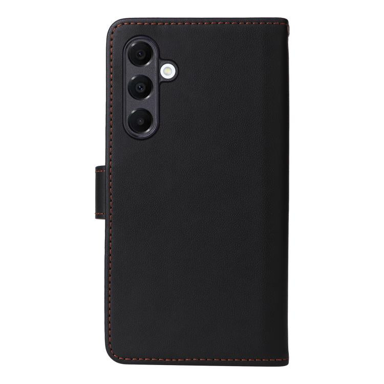 For Galaxy A16 5G BETOPNICE BN-005 2 in 1 Detachable Imitate Genuine Leather Phone Case(Black)