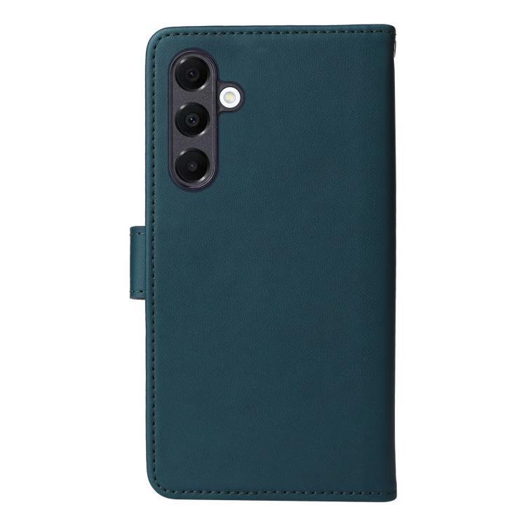 Pour Samsung Galaxy A16 5G BETOPNICE BN-005 Étui de téléphone 2 en 1 détachable en similicuir véritable (Bleu)