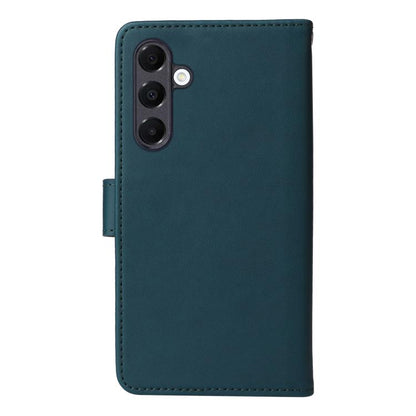 Pour Samsung Galaxy A16 5G BETOPNICE BN-005 Étui de téléphone 2 en 1 détachable en similicuir véritable (Bleu)