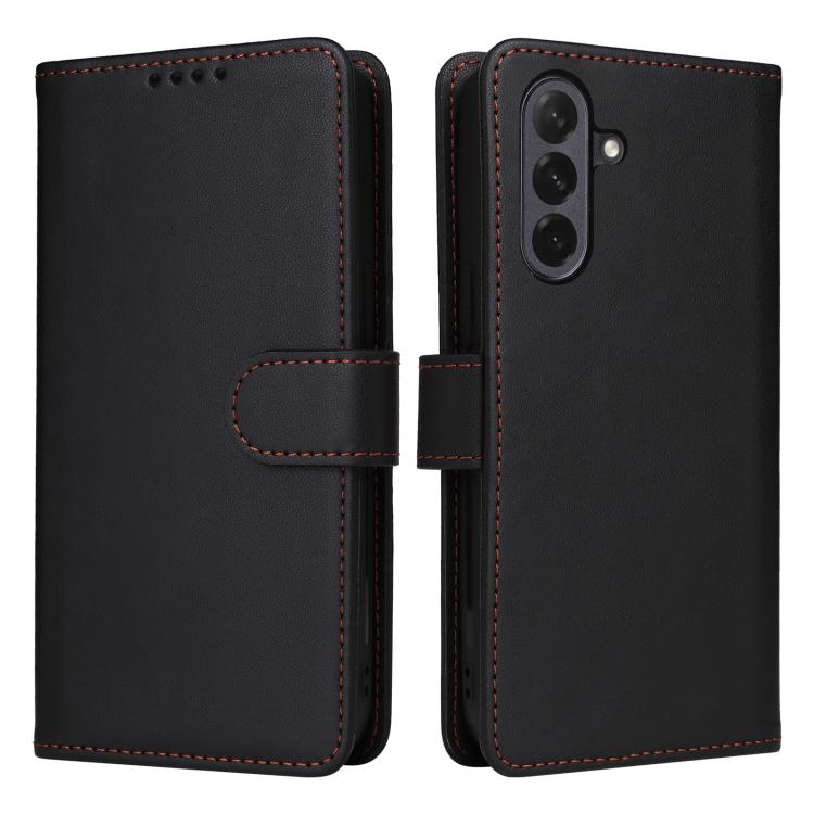 For Galaxy A26 5G BETOPNICE BN-005 2 in 1 Detachable Imitate Genuine Leather Phone Case(Black)