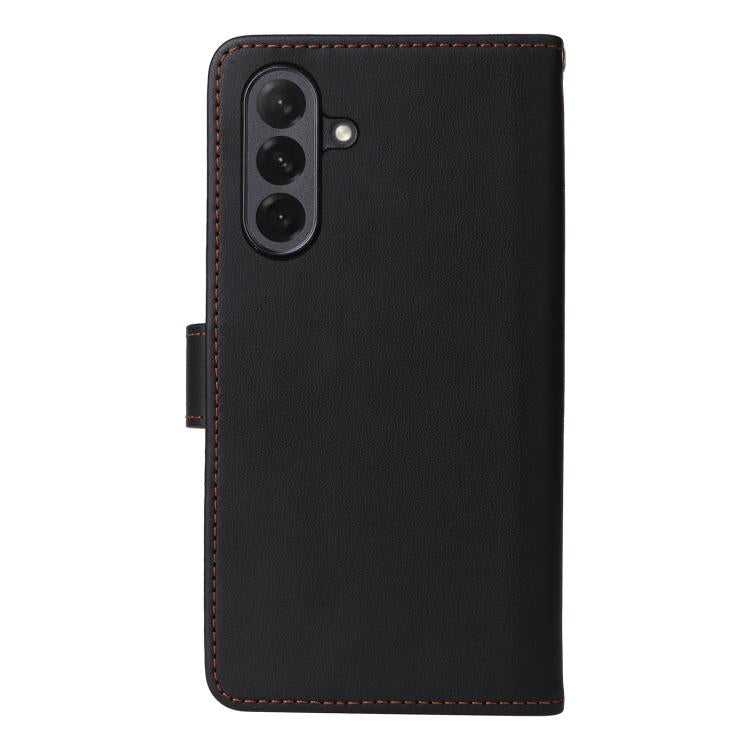 For Galaxy A26 5G BETOPNICE BN-005 2 in 1 Detachable Imitate Genuine Leather Phone Case(Black)