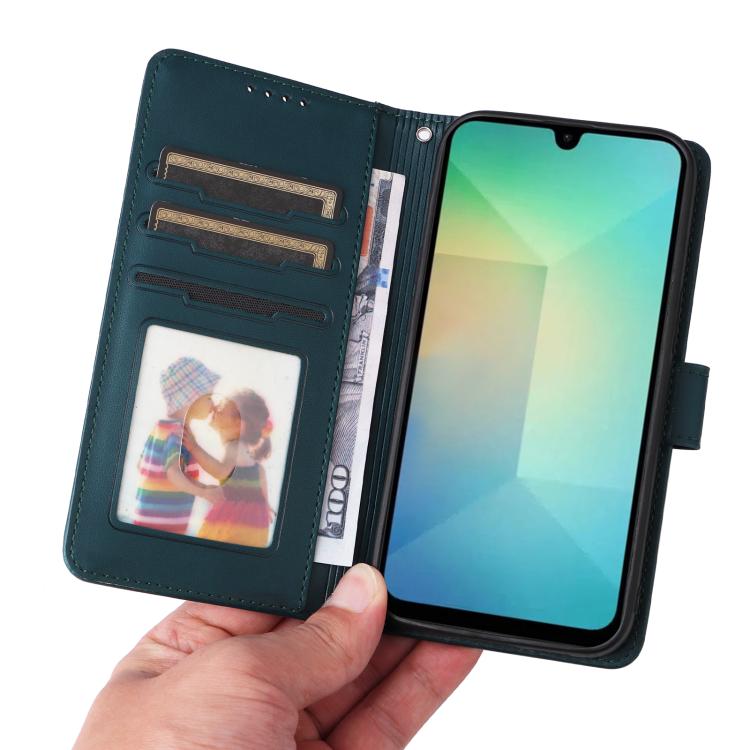 For Galaxy A26 5G BETOPNICE BN-005 2 in 1 Detachable Imitate Genuine Leather Phone Case(Blue)