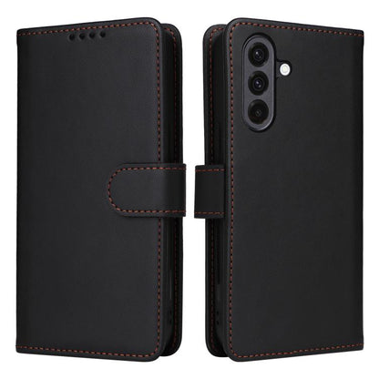 For Galaxy A36 5G BETOPNICE BN-005 2 in 1 Detachable Imitate Genuine Leather Phone Case(Black)