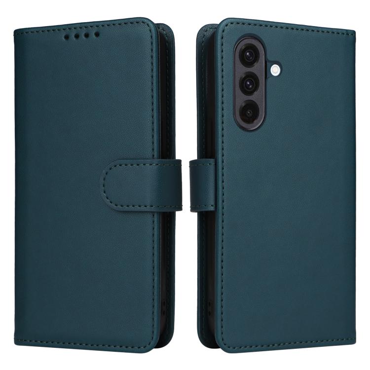 For Samsung Galaxy A36 5G BETOPNICE BN-005 2 in 1 Detachable Imitate Genuine Leather Phone Case(Blue)