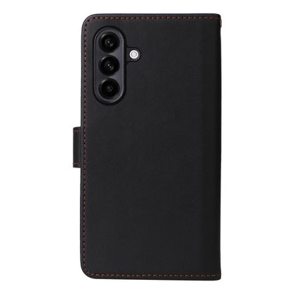 Pour Samsung Galaxy A56 5G Étui de téléphone détachable en similicuir véritable 2-en-1 BETOPNICE BN-005 (Noir)