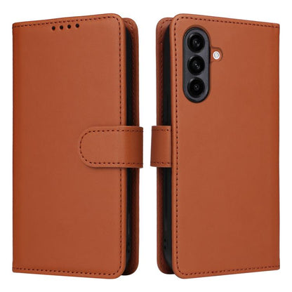 Pour Samsung Galaxy A56 5G Étui de téléphone détachable en simili-cuir 2 en 1 BETOPNICE BN-005 (marron)