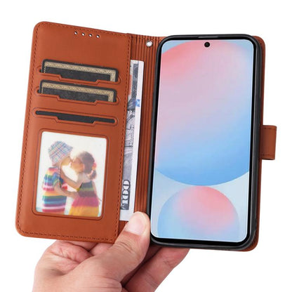 Pour Samsung Galaxy A56 5G Étui de téléphone détachable en simili-cuir 2 en 1 BETOPNICE BN-005 (marron)