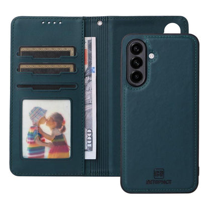 For Galaxy A56 5G BETOPNICE BN-005 2 in 1 Detachable Imitate Genuine Leather Phone Case(Blue)