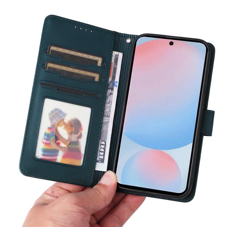 For Galaxy A56 5G BETOPNICE BN-005 2 in 1 Detachable Imitate Genuine Leather Phone Case(Blue)